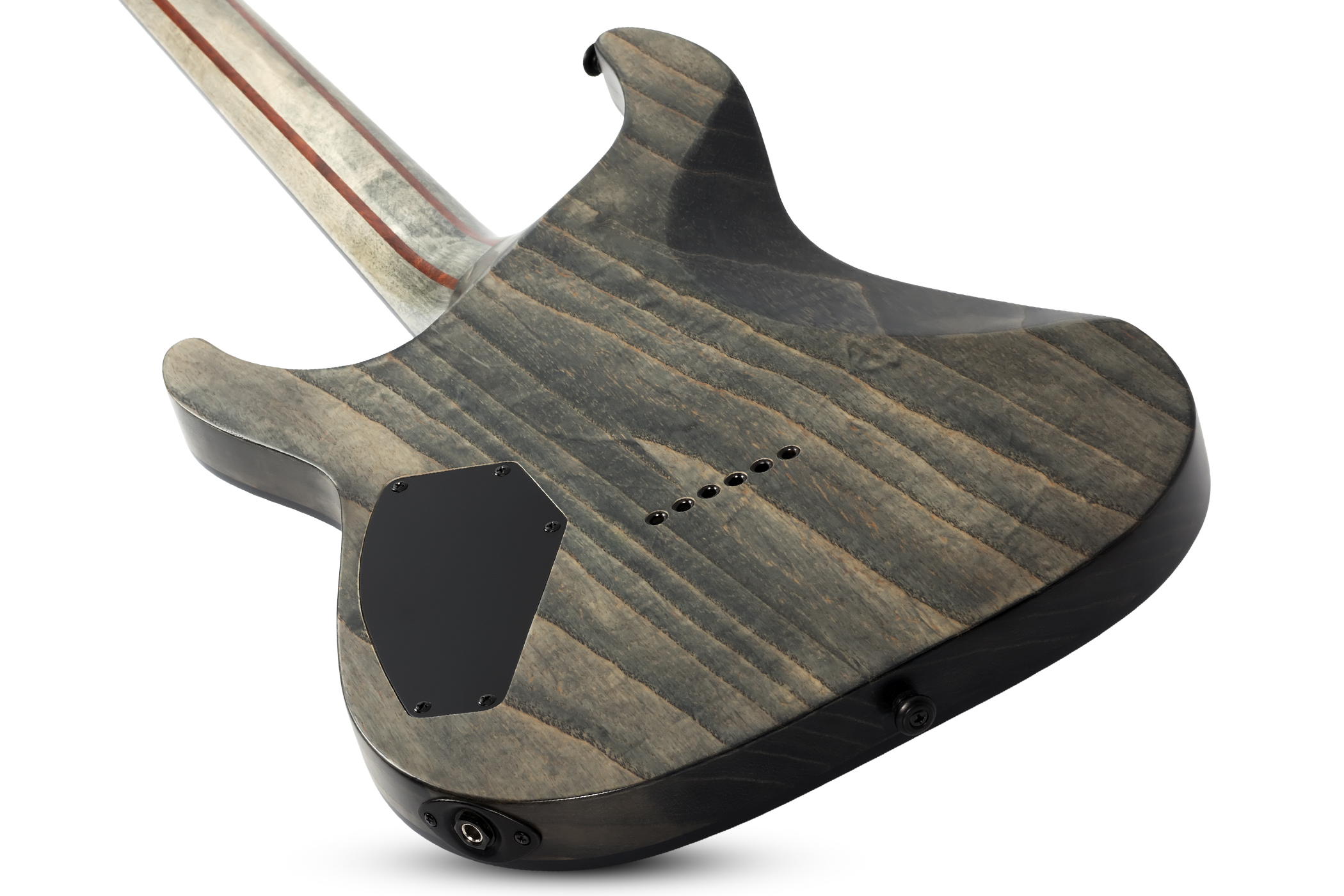 Schecter C-1 Ex Apocalypse Baryton 2h Ht Eb - Rusty Grey - Bariton elektrische gitaar - Variation 2