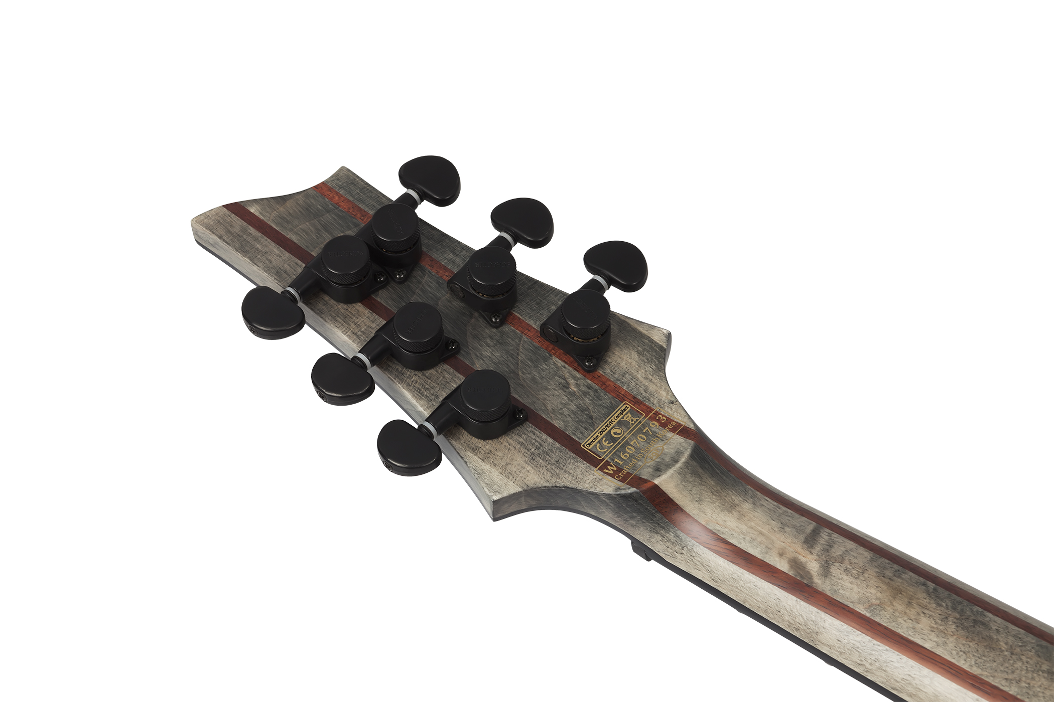 Schecter C-1 Ex Apocalypse Baryton 2h Ht Eb - Rusty Grey - Bariton elektrische gitaar - Variation 4