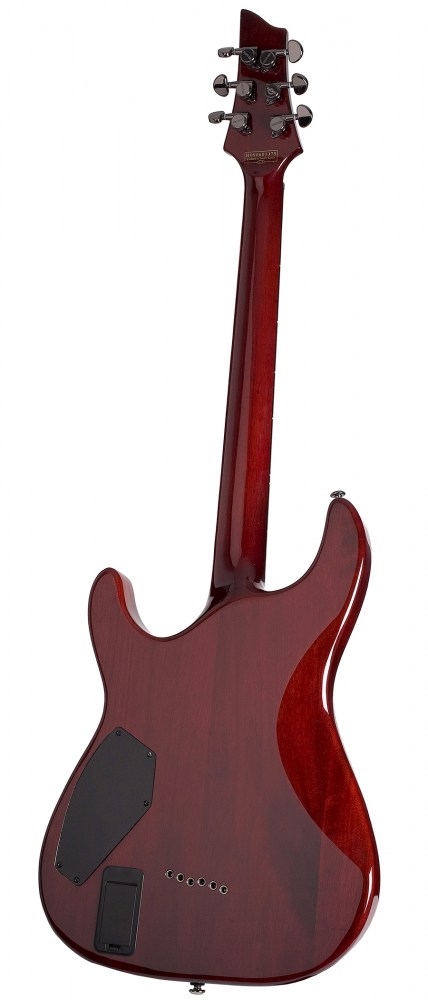 Schecter C-1 Hellraiser 2h Emg Ht Rw - Black Cherry - Elektrische gitaar in Str-vorm - Variation 1