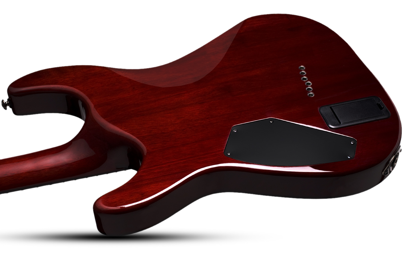 Schecter C-1 Hellraiser Lh Gaucher 2h Emg Ht Rw - Black Cherry - Linkshandige elektrische gitaar - Variation 2