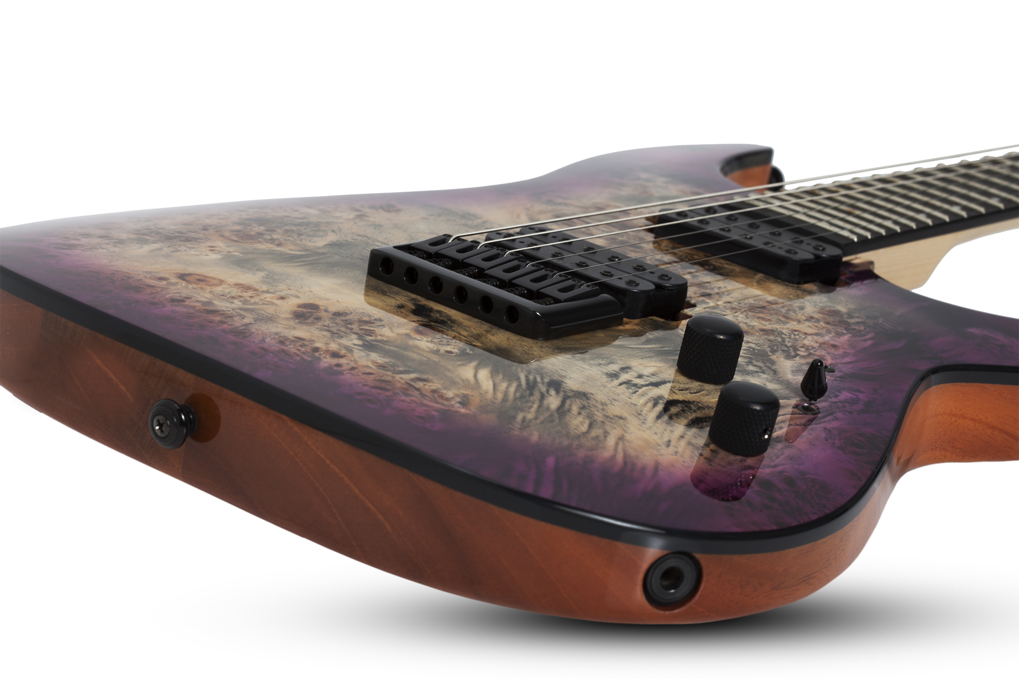 Schecter C-6 Pro 2h Ht Wen - Aurora Burst - Guitarra eléctrica de doble corte. - Variation 2