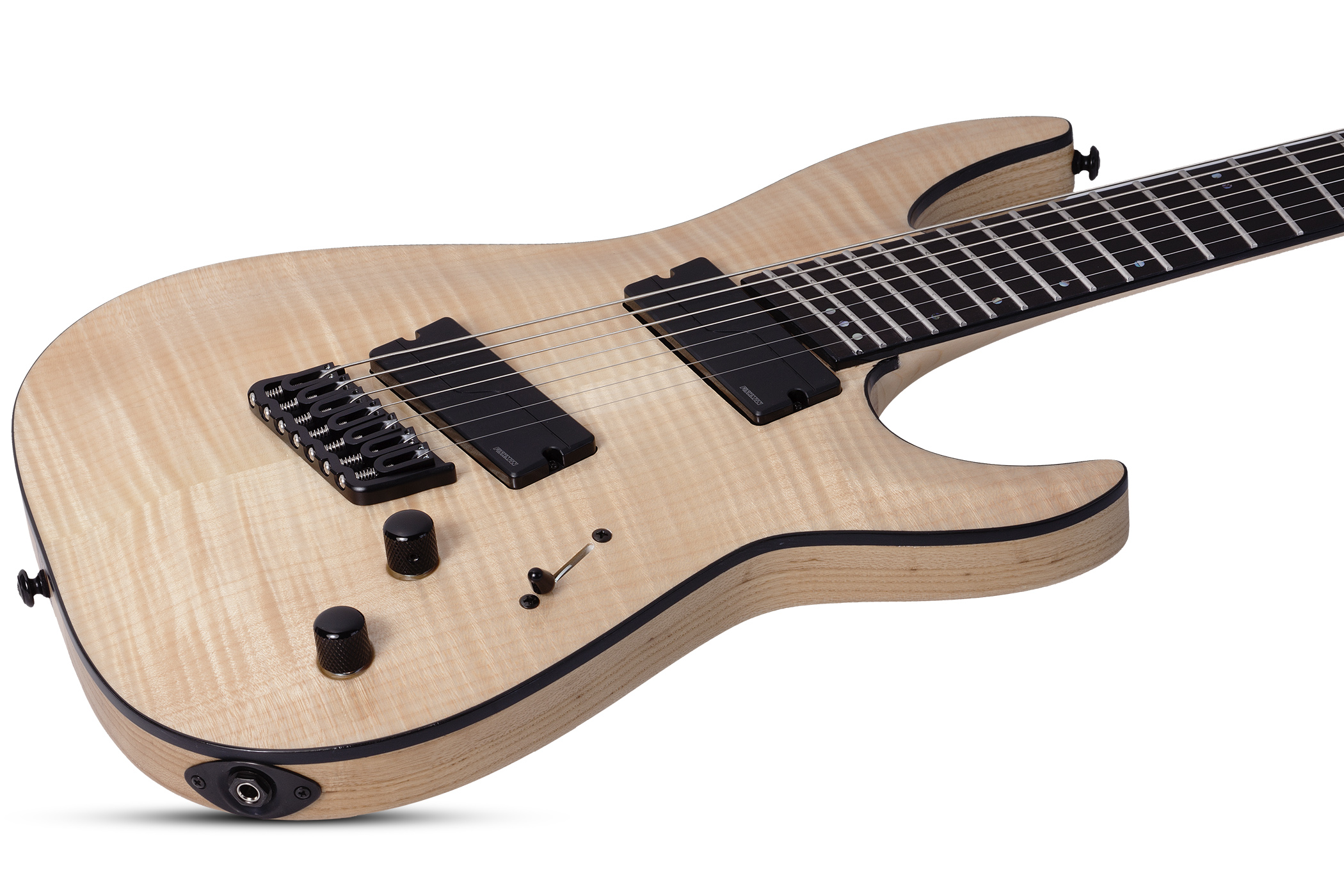 Schecter Sls Elite C-7 Multiscale 2h Ht Eb - Natural - Multi-scale gitaar - Variation 2