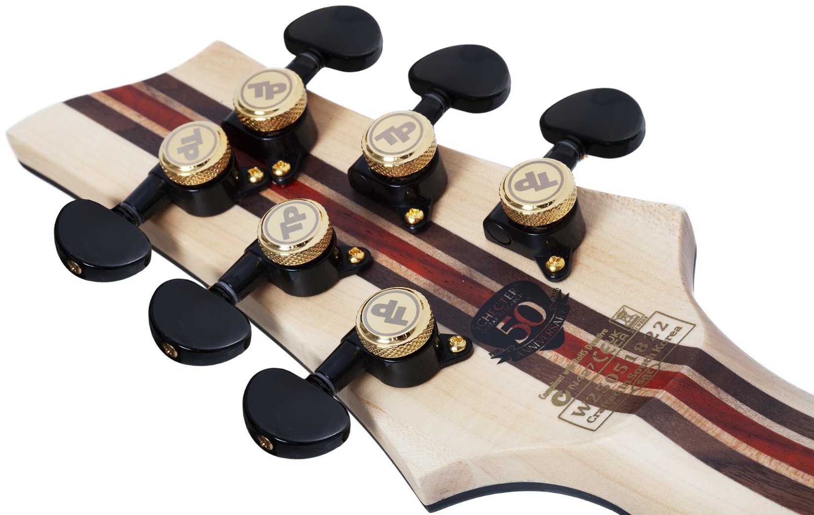 Schecter C1 50th Ann. 2h Ht Eb - 50th Gold Burst - Metal elektrische gitaar - Variation 7