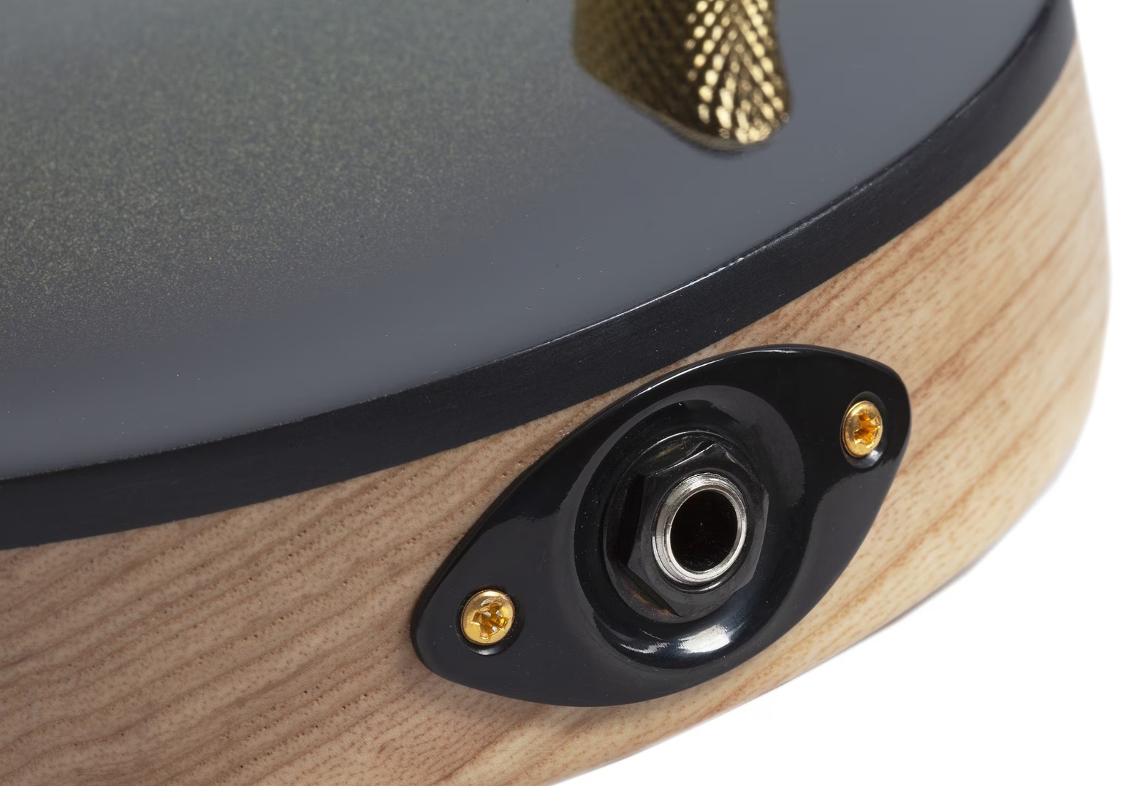 Schecter C1 50th Ann. Lh Gaucher 2h Ht Eb - Gold Burst - Metal elektrische gitaar - Variation 5