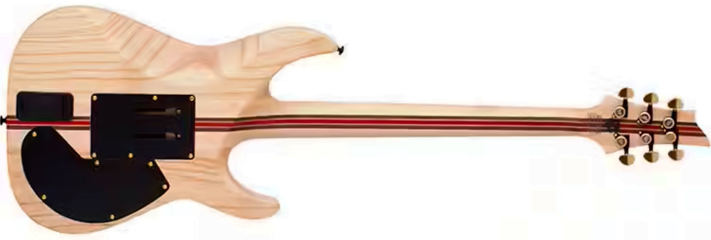 Schecter C1 Fr-s 50th Ann. Lh 2h Sustainiac Eb - 50th Gold Burst - Metal elektrische gitaar - Variation 1