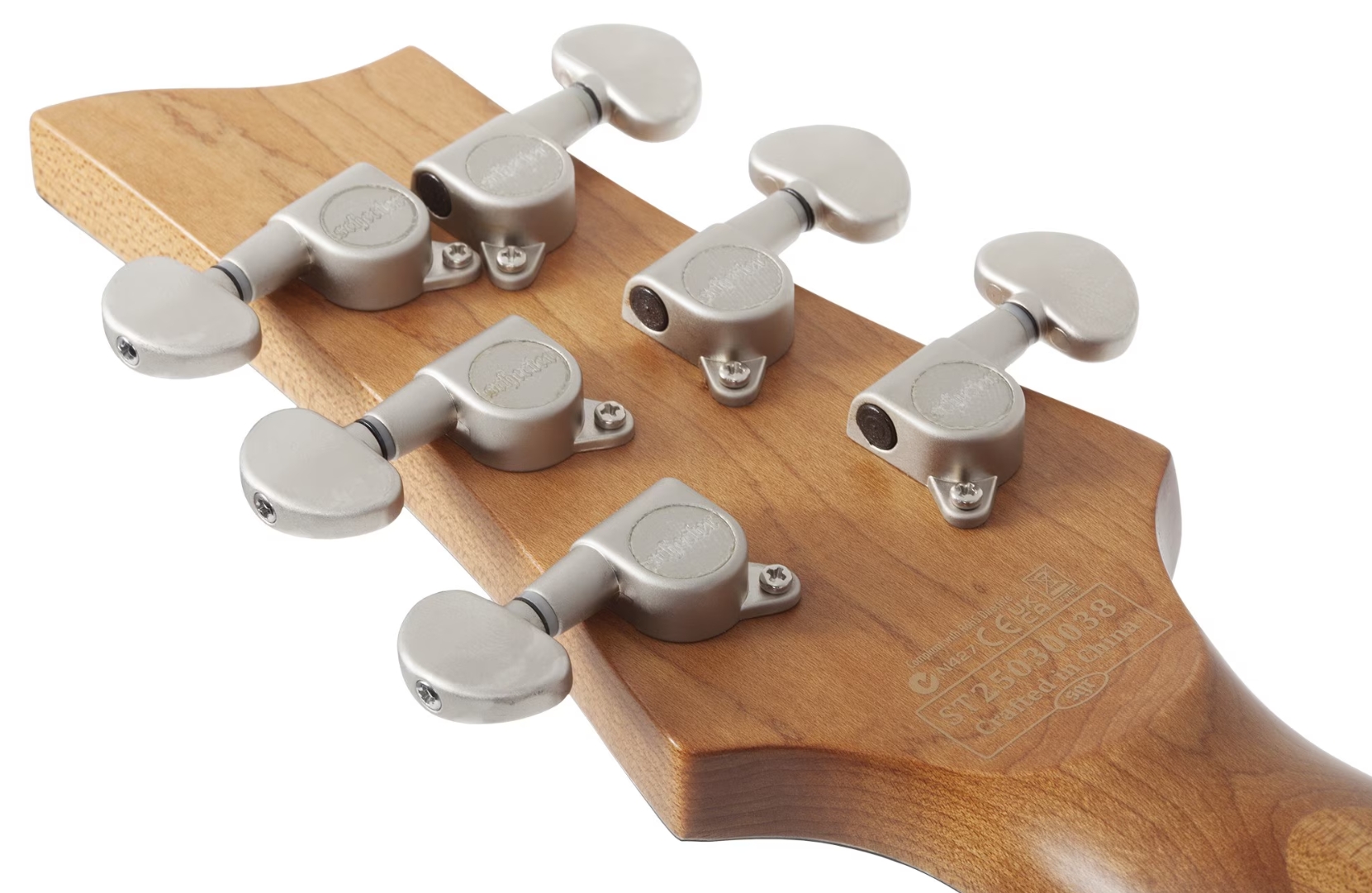 Schecter C1 Standard Plus 2h Ht Mn - Trans Black Burst - Elektrische gitaar in Strat vorm - Variation 6