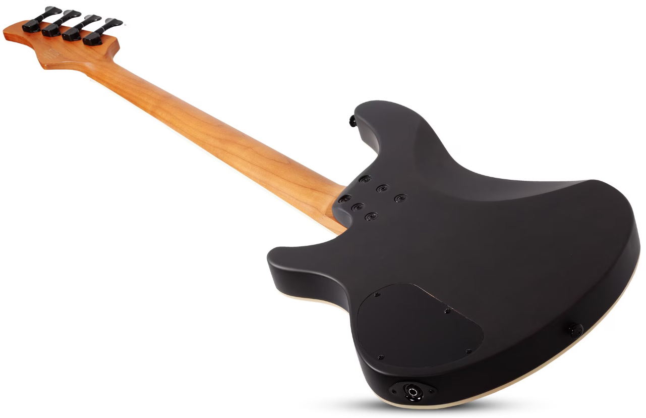 Schecter C4 Standard Rw - Charcoal Satin - Solid body elektrische bas - Variation 4