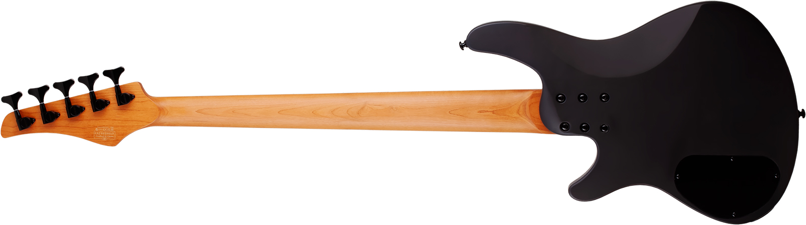 Schecter C5 Standard 5c Rw - Tobacco Burl - Solid body elektrische bas - Variation 1