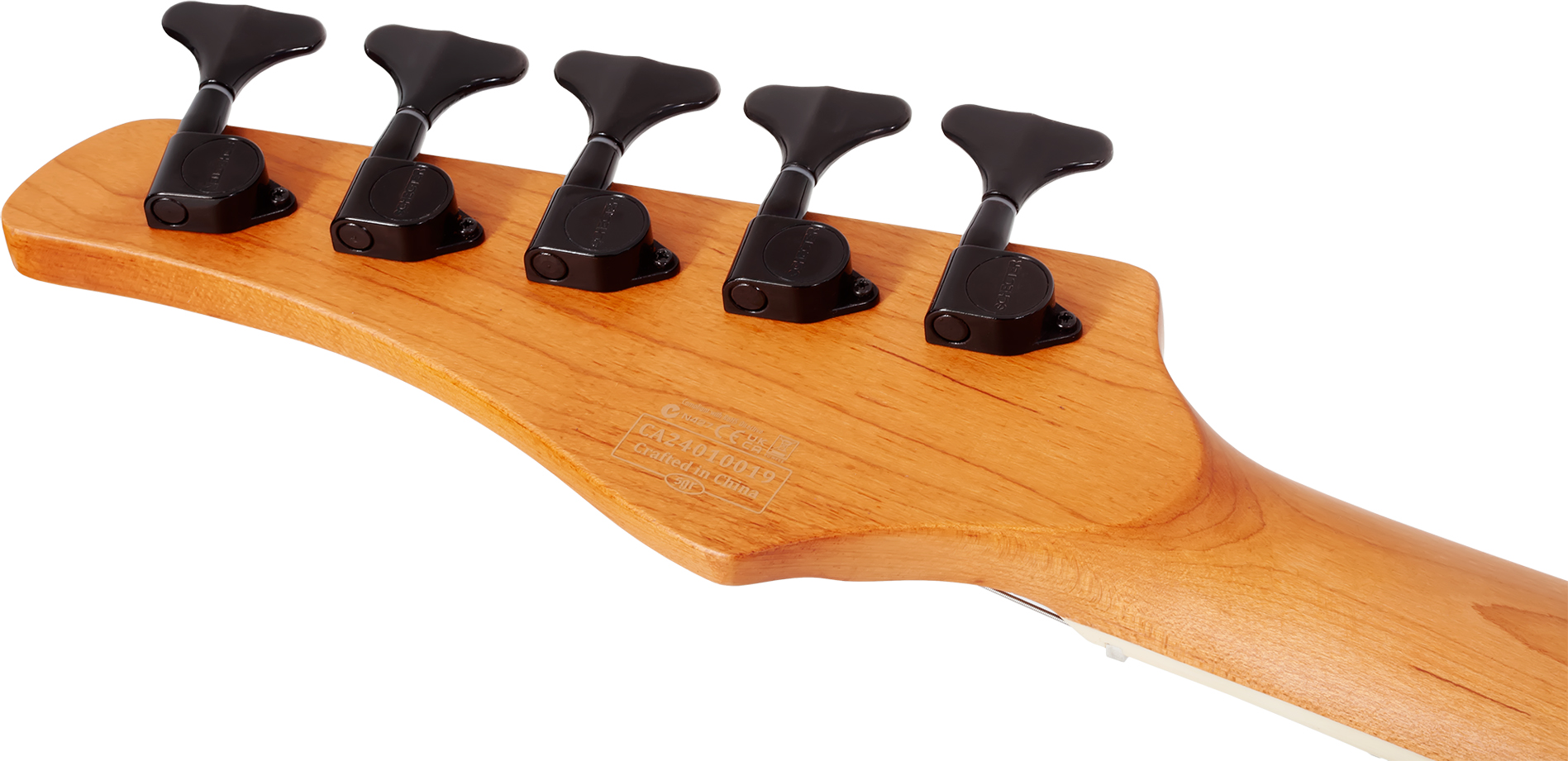 Schecter C5 Standard 5c Rw - Charcoal Satin - Solid body elektrische bas - Variation 6