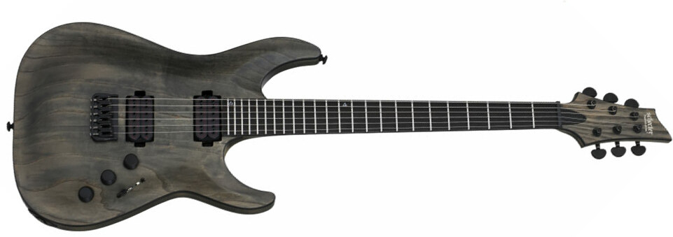 Schecter Apocalypse C-1 2h Ht Eb - Rusty Grey - Elektrische gitaar in Str-vorm - Main picture