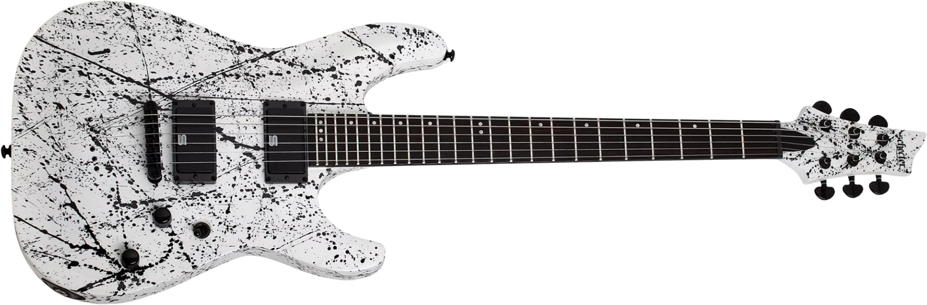 Schecter C1 Ink Bomb 2h Seymour Duncan Ht Eb - Ink Bomb - Metal elektrische gitaar - Main picture