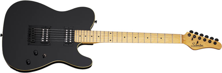 Schecter Pt Mm Hh Ht - Black - Single cut gitaar - Main picture