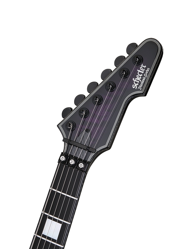 Schecter E-1 Fr S Special Edition 2h Sustainiac Fr Eb - Trans Purple Burst - Metalen elektrische gitaar - Variation 3