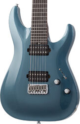 7-snarige elektrische gitaar Schecter Aaron Marshall AM-7 - Cobalt slate