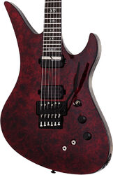 Metalen elektrische gitaar Schecter Avenger FR S Apocalypse - Red reign