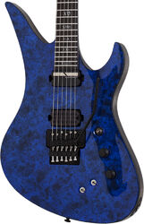 Metalen elektrische gitaar Schecter Avenger FR S Apocalypse - Blue reign