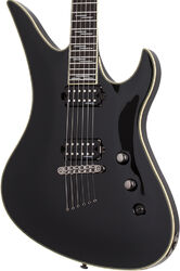 Metalen elektrische gitaar Schecter Avenger Blackjack