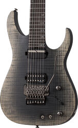 7-snarige elektrische gitaar Schecter Banshee Mach-7 FR S - Fallout burst