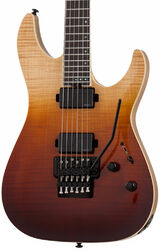 Elektrische gitaar in str-vorm Schecter C-1 FR SLS Elite - Antique fade burst