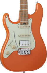 Linkshandige elektrische gitaar Schecter Nick Johnston Traditional H/S/S Linkshandige - Atomic orange