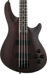 Solid body elektrische bas Schecter Omen-4 - Black