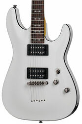 Elektrische gitaar in str-vorm Schecter Omen-6 - Vintage white