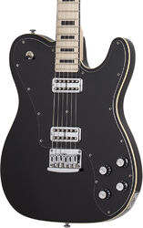 Televorm elektrische gitaar Schecter PT Fastback - Black