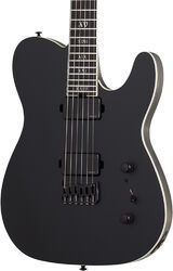 Televorm elektrische gitaar Schecter PT SLS Elite Evil Twin - Satin black