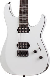 Elektrische gitaar in str-vorm Schecter Reaper-6 Custom - Gloss white