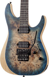 Elektrische gitaar in str-vorm Schecter Reaper-6 FR - Satin sky burst