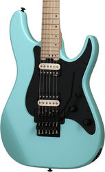 Elektrische gitaar in str-vorm Schecter Sun Valley Super Shredder FR - Sea foam green