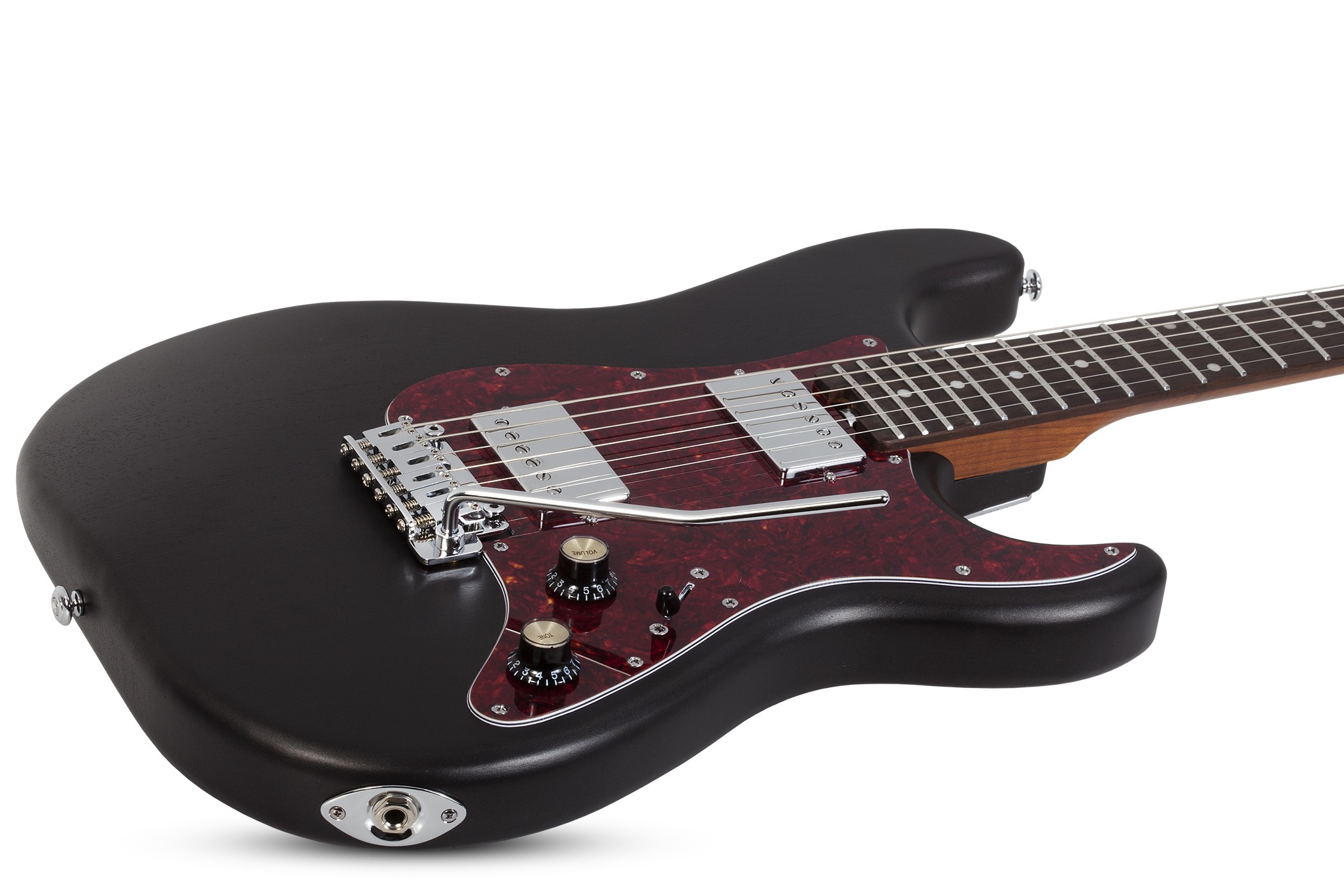 Schecter Jack Fowler Traditional Signature 2h Trem Eb - Black Pearl - Elektrische gitaar in Str-vorm - Variation 1