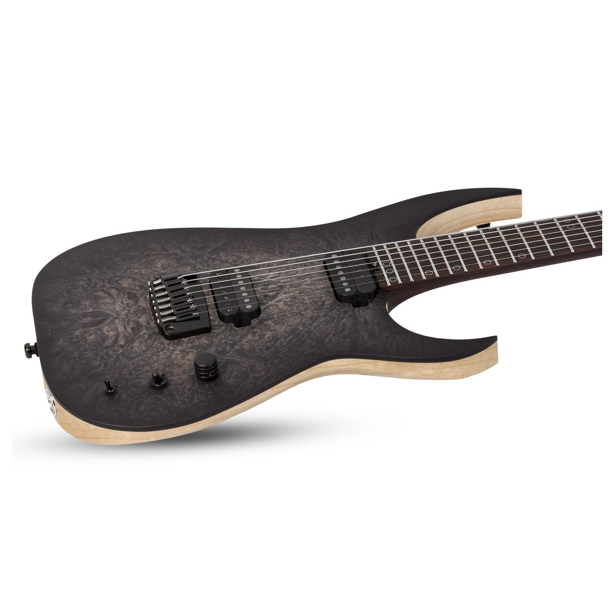 Schecter Keith Merrow Km-7 Mk-iii Artist Signature 7c 2h Ht Eb - Trans Black Pearl - 7-snarige elektrische gitaar - Variation 2