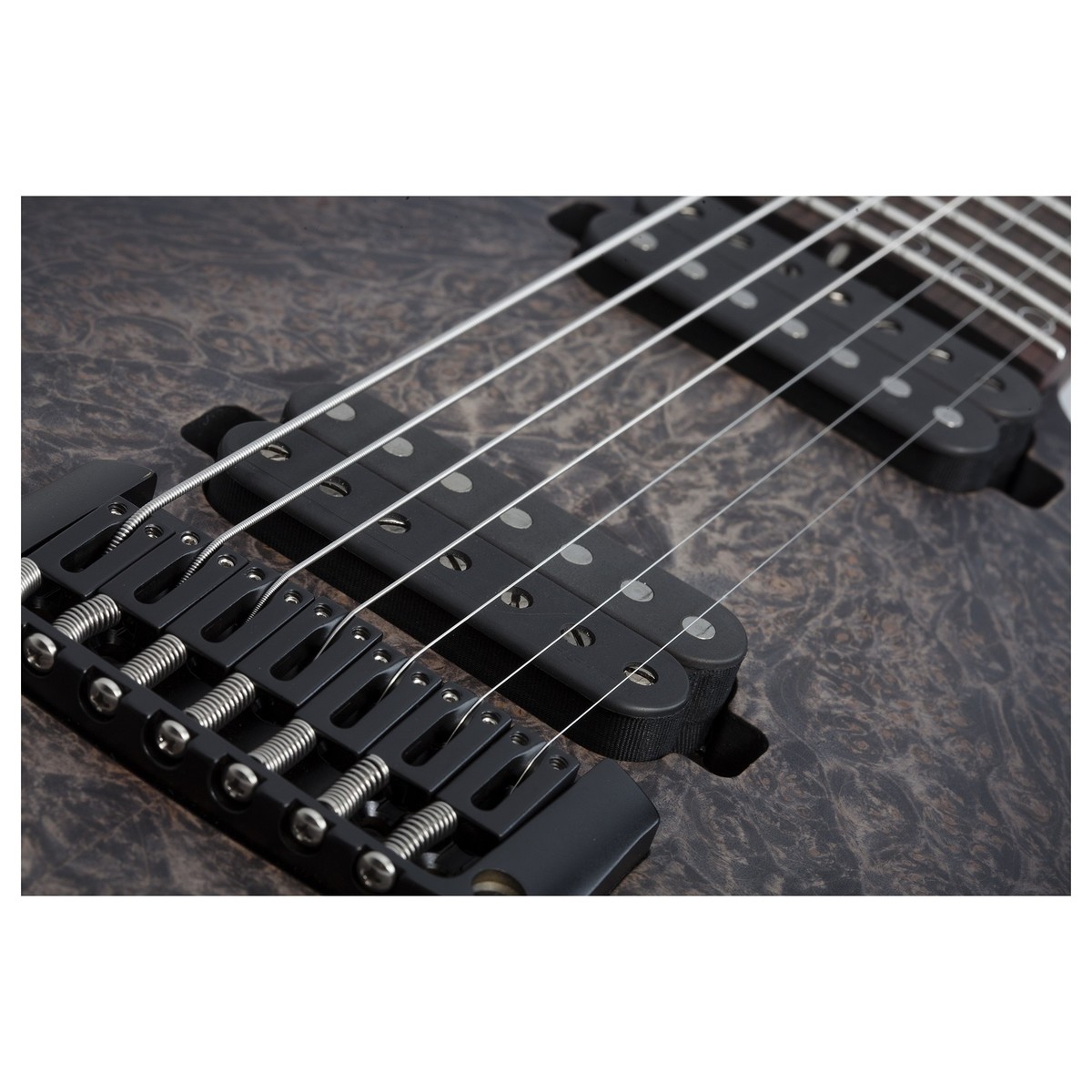 Schecter Keith Merrow Km-7 Mk-iii Artist Signature 7c 2h Ht Eb - Trans Black Pearl - 7-snarige elektrische gitaar - Variation 4