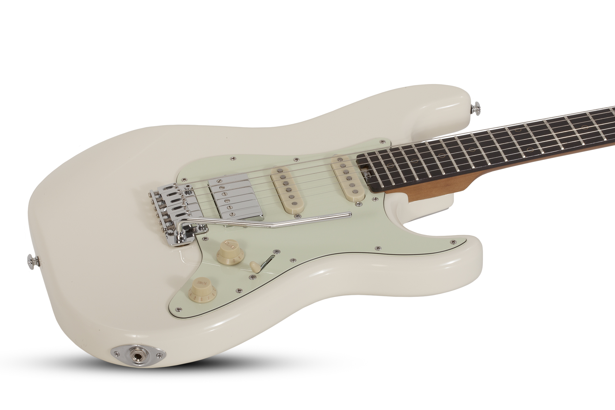 Schecter Nick Johnston Traditional Hss Trem Eb - Atomic Snow - Elektrische gitaar in Str-vorm - Variation 1