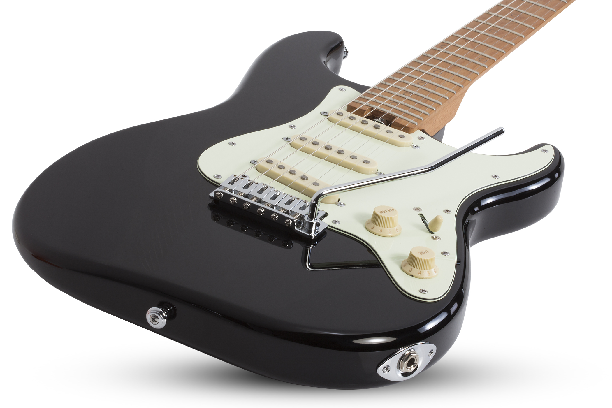Schecter Nick Johnston Traditional Signature 3s Trem Eb - Atomic Ink - Elektrische gitaar in Str-vorm - Variation 1