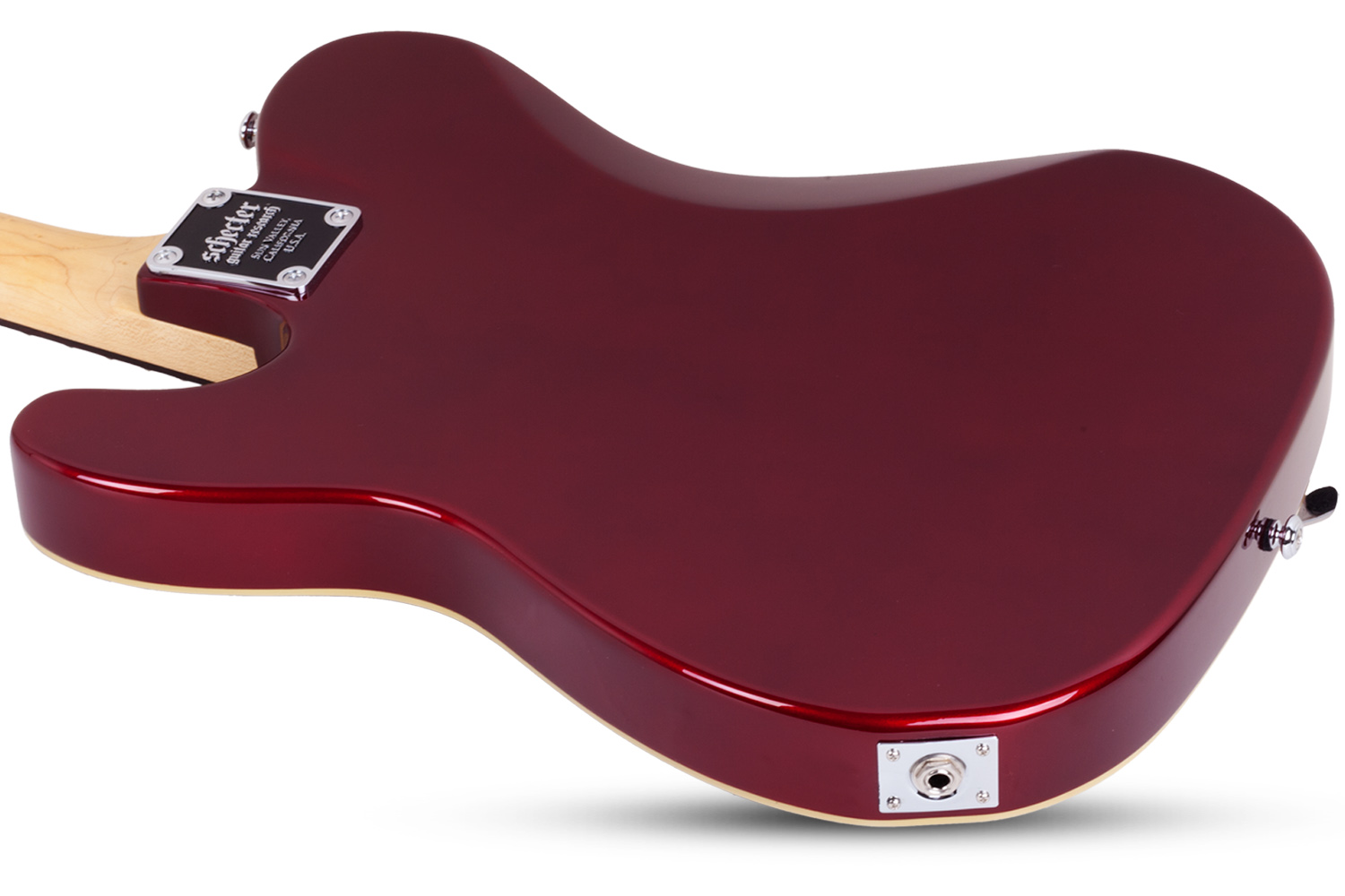 Schecter Pt Fastback Ii B Bigsby 2h Trem Bigsby Rw - Metallic Red - Televorm elektrische gitaar - Variation 3