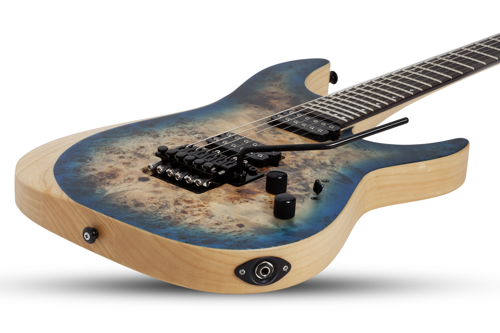 Schecter Reaper-6 Fr 2h Eb - Satin Sky Burst - Elektrische gitaar in Str-vorm - Variation 1