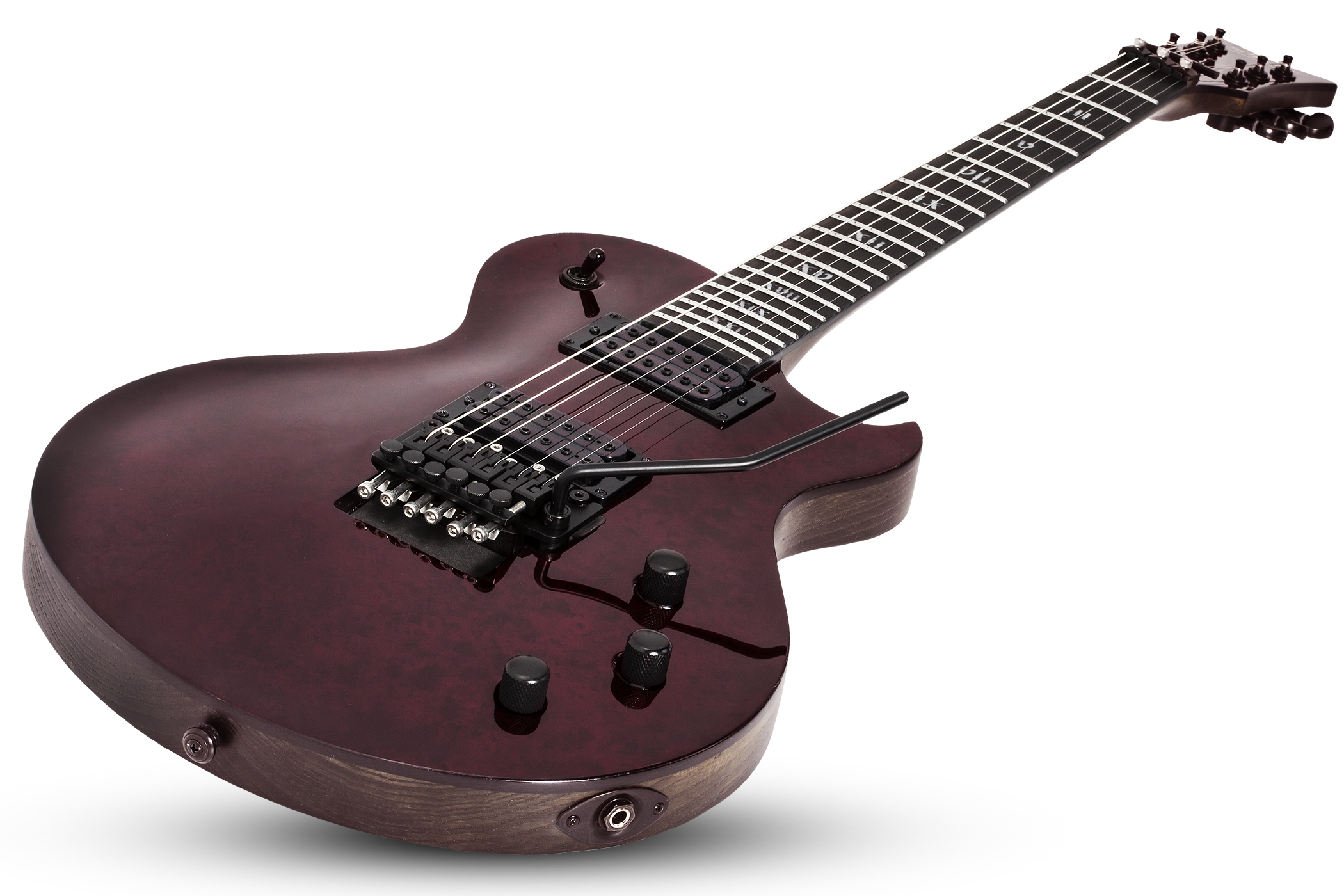 Schecter Solo-ii Fr Apocalypse 2h Eb - Red Reign - Enkel gesneden elektrische gitaar - Variation 1