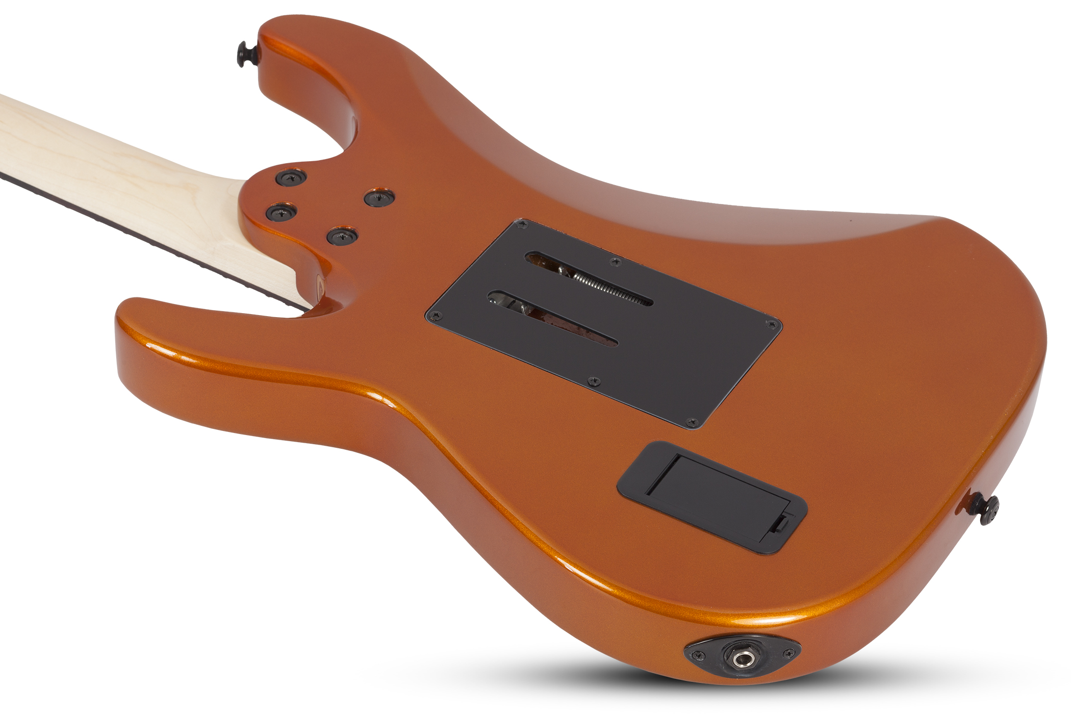 Schecter Sun Valley Super Shredder Fr 2h Emg Rw - Lambo Orange - Televorm elektrische gitaar - Variation 3
