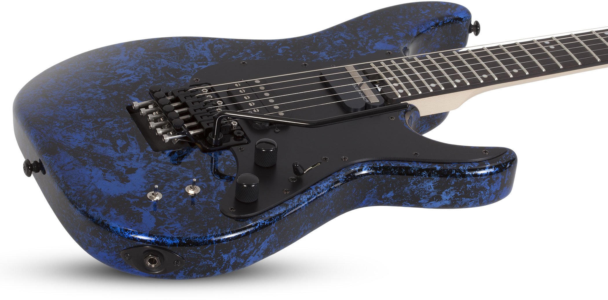 Schecter Sun Valley Super Shredder Fr S 2h Emg Sustainiac Eb - Blue Reign - Metalen elektrische gitaar - Variation 1