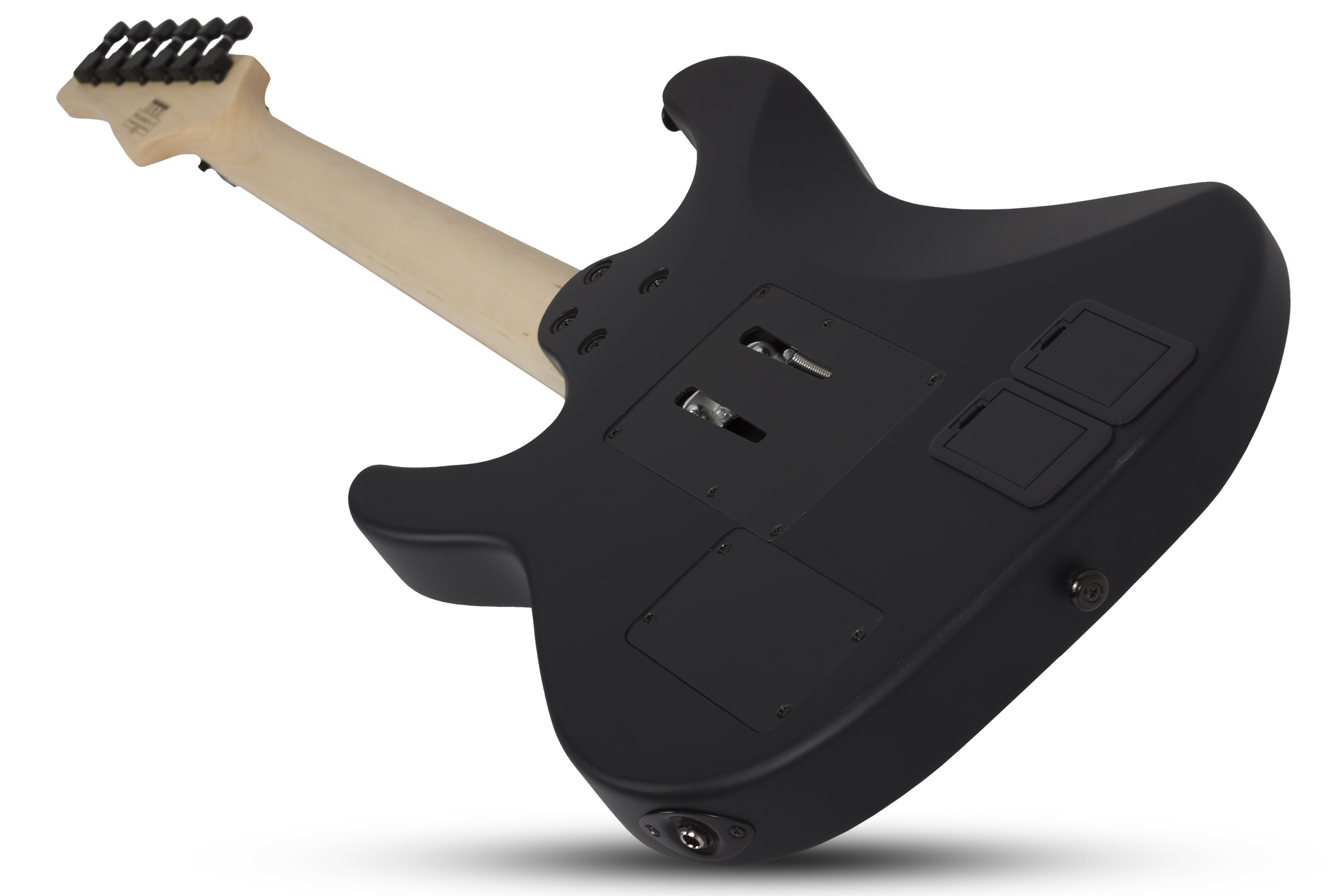 Schecter Sun Valley Super Shredder Fr S 2h Sustainiac Eb - Satin Black - Metalen elektrische gitaar - Variation 2