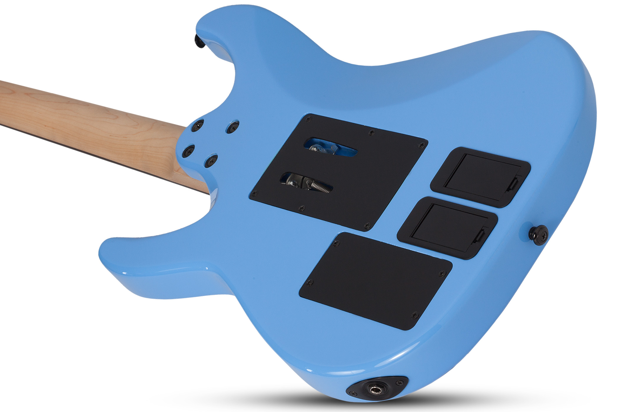 Schecter Sun Valley Super Shredder Fr S 2h Sustainiac Eb - Riviera Blue - Metalen elektrische gitaar - Variation 3