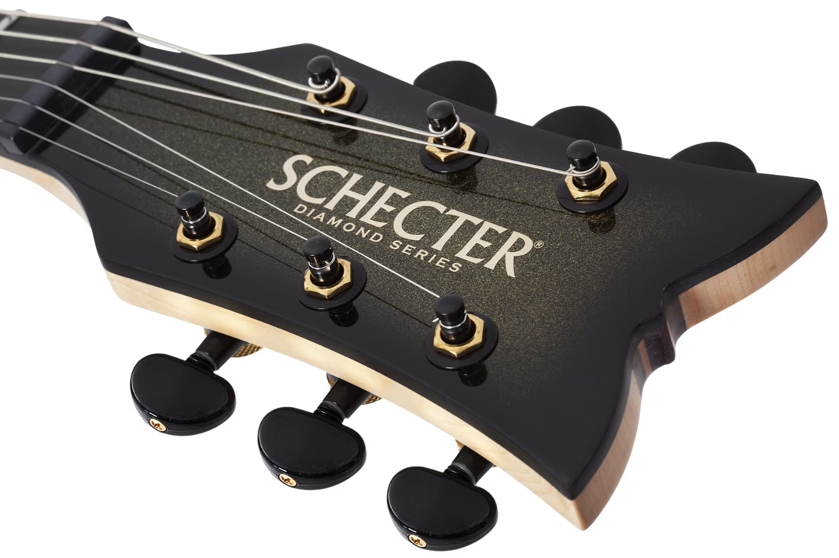 Schecter Tempest 50th Ann. Lh Gaucher 2h Ht Eb - 50th Gold Burst - Metal elektrische gitaar - Variation 7