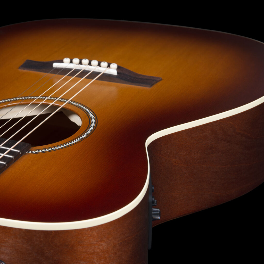 Seagull Entourage Ch Cw Eq Concert Hall Cedre Merisier Rw Presys - Rustic Burst Semi Gloss - Volksgitaar - Variation 1