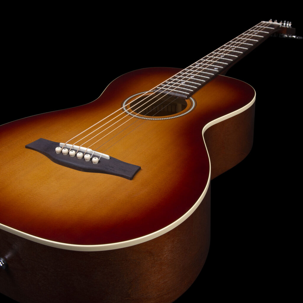 Seagull Entourage Grand Parlor Shsc Cedre Merisier Rw - Rustic Burst - Volksgitaar - Variation 2