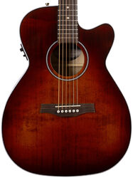 Volksgitaar Seagull Performer Flame Maple CW Concert Hall Presys II - Burst umber