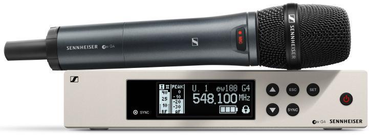 Draadloze handmicrofoon Sennheiser ew 100 G4-835-S-A