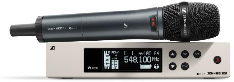 Draadloze handmicrofoon Sennheiser ew 100 G4-835-S-B