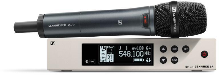 Draadloze handmicrofoon Sennheiser ew 100 G4-865-S-A